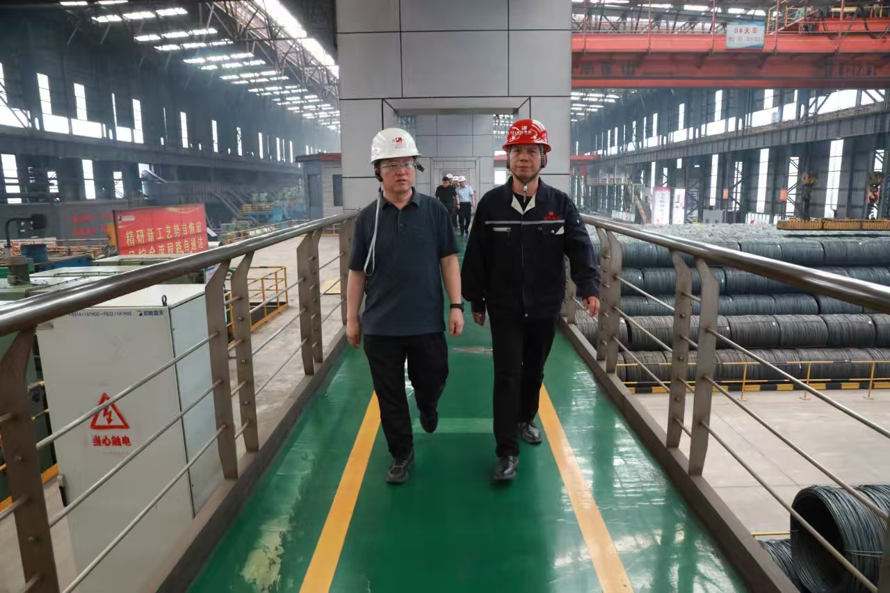 风陵渡经济开发区管委会副主任秦晨林一行来头号玩家唯一官方进行考察