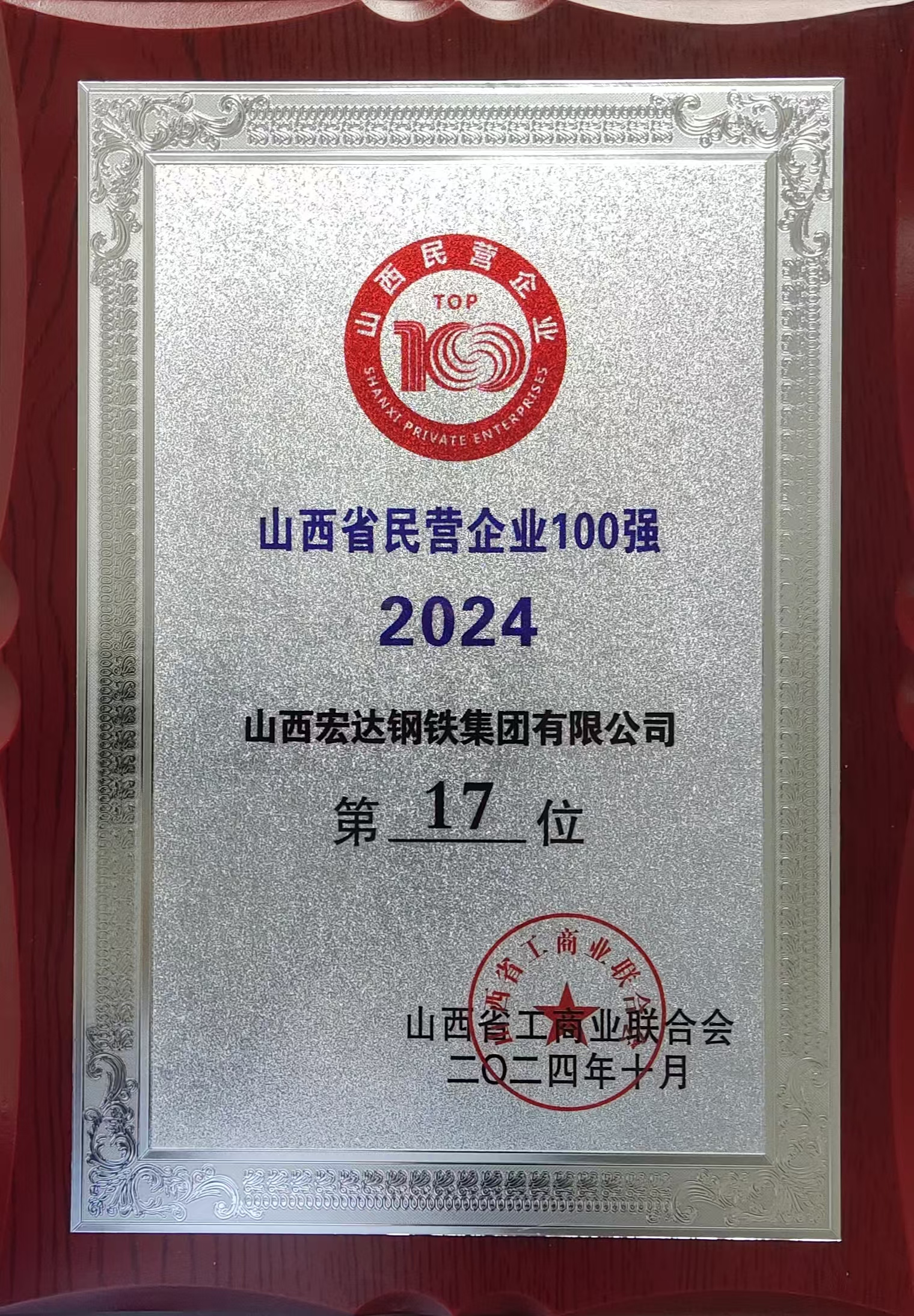 2024山西省民营企业100强